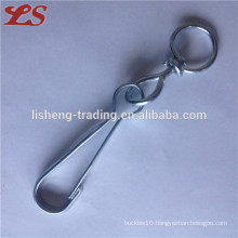 zinc plated snap hook with swivel simplex hook